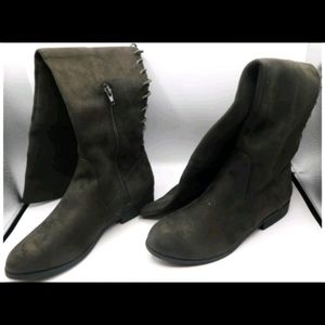 NWT LifeStride Knee-High Boots w/ Lace Up Back